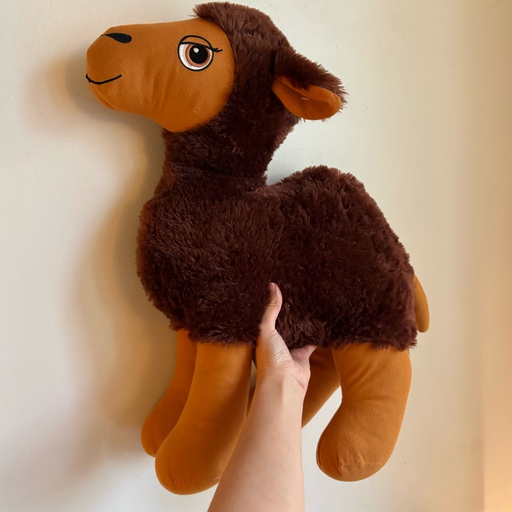 Camel Plush Large‎ 20 inch Stuffed Animal Dark Brown from GOFFA Soft Toy Stuffie